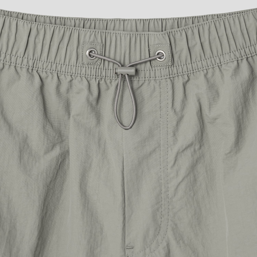 8 seconds Nylon Cargo Shorts — Khaki