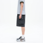 8 seconds Nylon Cargo Shorts — Ash