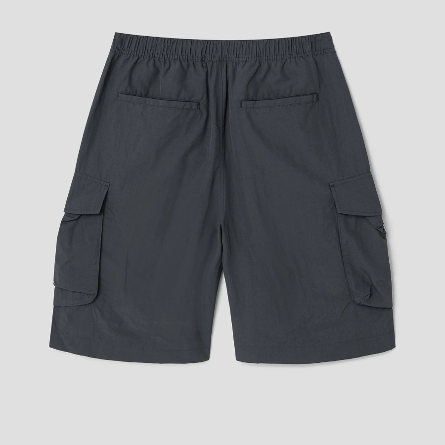 8 seconds Nylon Cargo Shorts — Ash