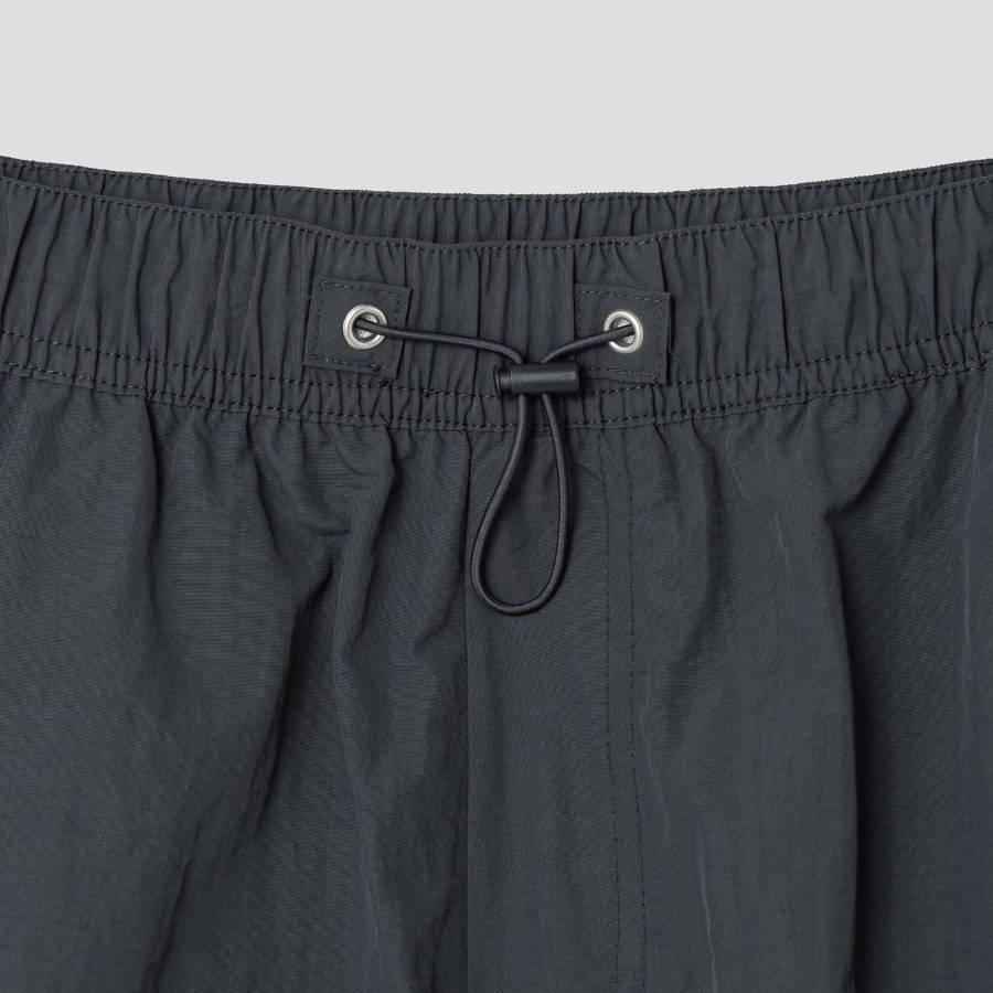 8 seconds Nylon Cargo Shorts — Ash