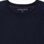 Tommy Hilfiger Official Seersucker Texture Sweater
