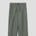 8 seconds Lightweight Cotton Banding Pants — Khaki