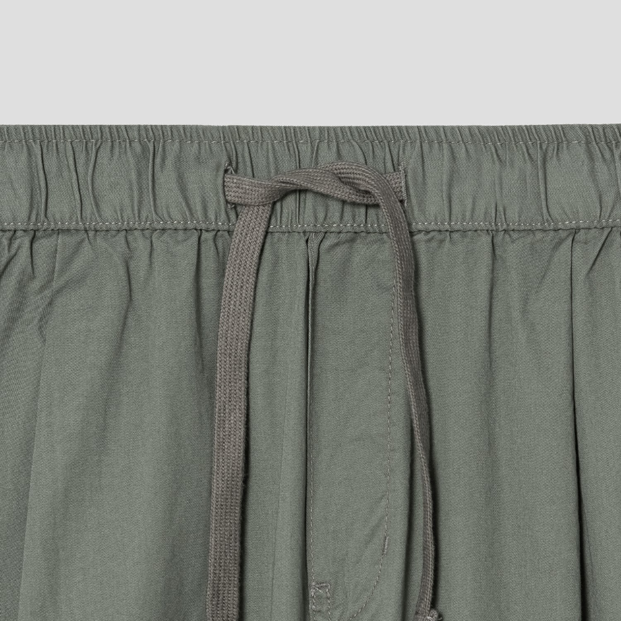 8 seconds Lightweight Cotton Banding Pants — Khaki