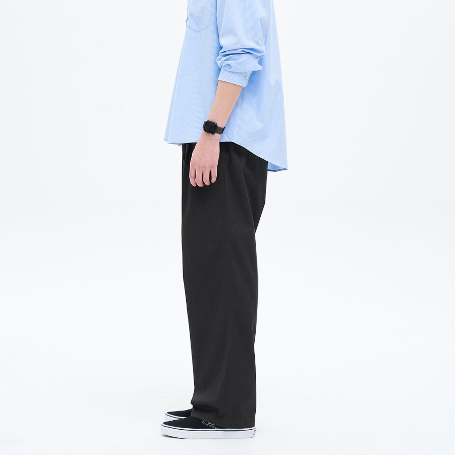 8 seconds Lightweight Cotton Banding Pants — Ash