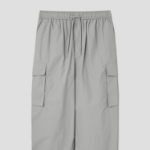 8 seconds Nylon Cargo Pants — Light Grey