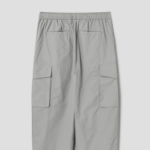 8 seconds Nylon Cargo Pants — Light Grey