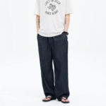 8 seconds Lightweight Full Banding Wide-Fit Denim — Navy