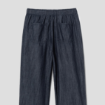 8 seconds Lightweight Full Banding Wide-Fit Denim — Navy