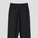 8 seconds Crêpe Wide Banding Pants — Ash