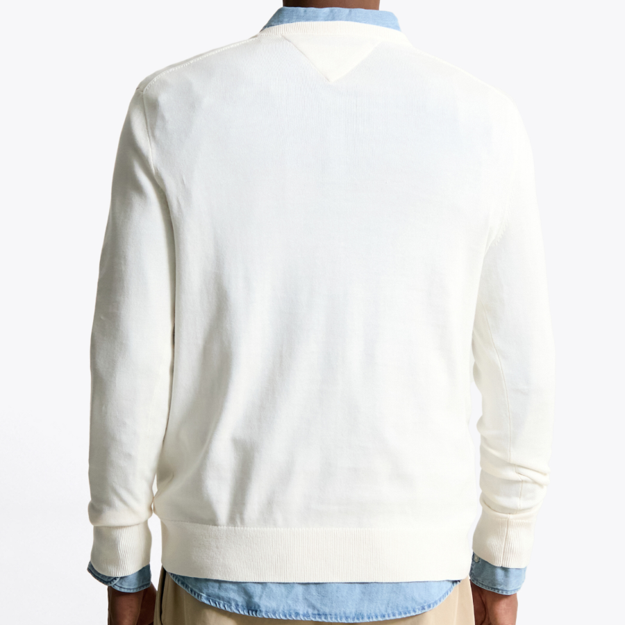 Tommy Hilfiger Official Essential Cotton Crewneck Sweater