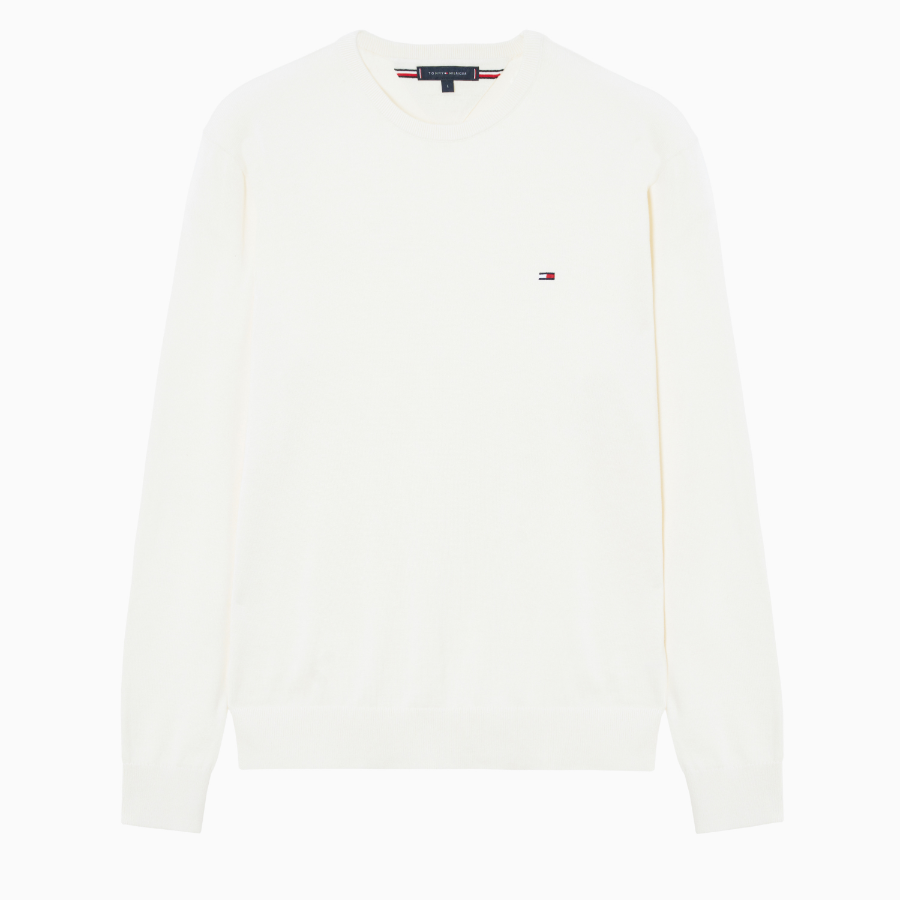 Tommy Hilfiger Official Essential Cotton Crewneck Sweater