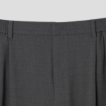 8 seconds Crêpe Wide Banding Pants — Grey