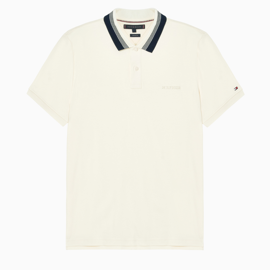 Tommy Hilfiger Official Interlock Collar Polo Shirt