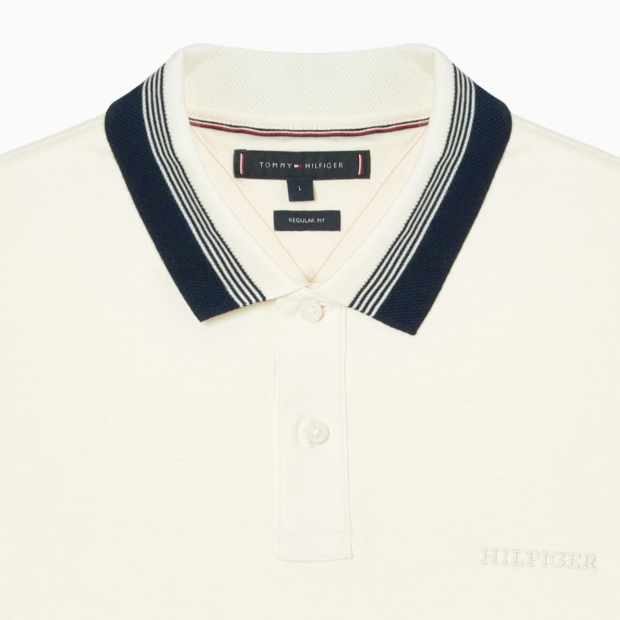 Tommy Hilfiger Official Interlock Collar Polo Shirt
