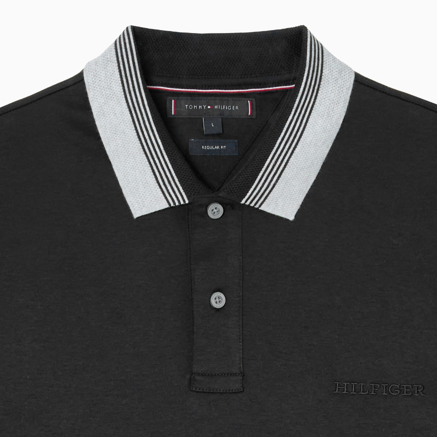 Tommy Hilfiger Official Interlock Collar Polo Shirt