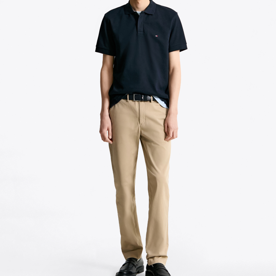 Tommy Hilfiger Official Bubble Stitch Polo T-Shirt