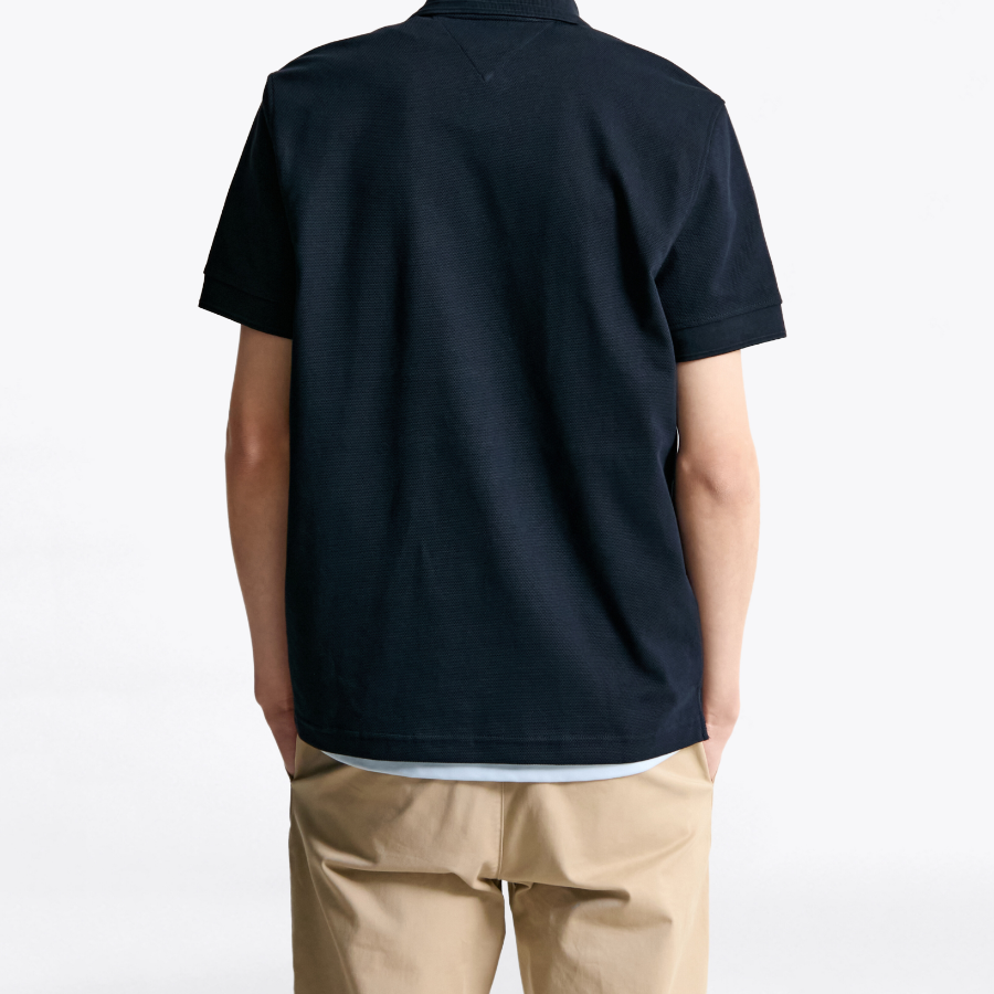 Tommy Hilfiger Official Bubble Stitch Polo T-Shirt