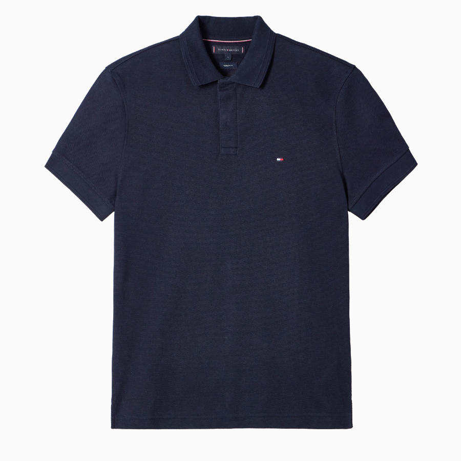 Tommy Hilfiger Official Bubble Stitch Polo T-Shirt