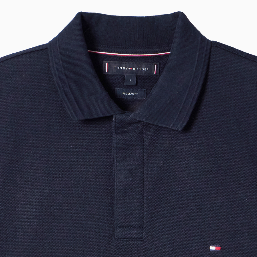 Tommy Hilfiger Official Bubble Stitch Polo T-Shirt