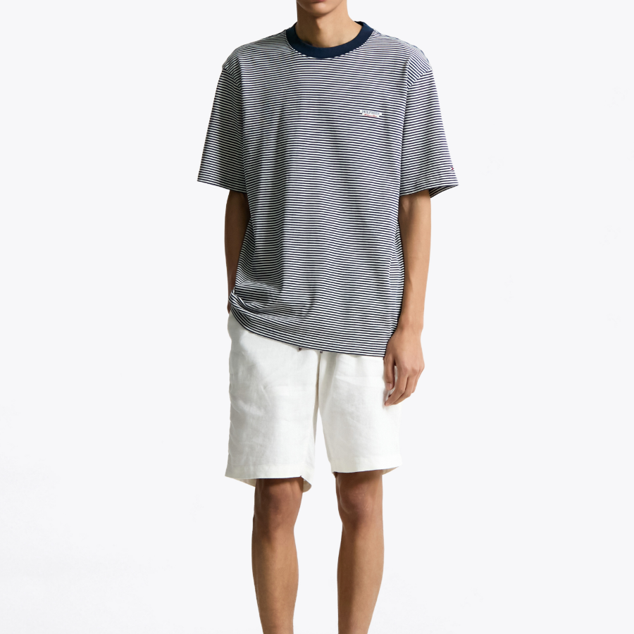 Tommy Hilfiger Official Relaxed Stripe T-Shirt