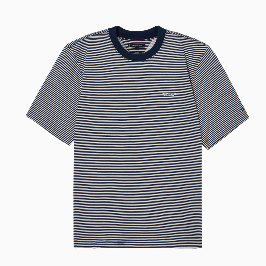 Tommy Hilfiger Official Relaxed Stripe T-Shirt