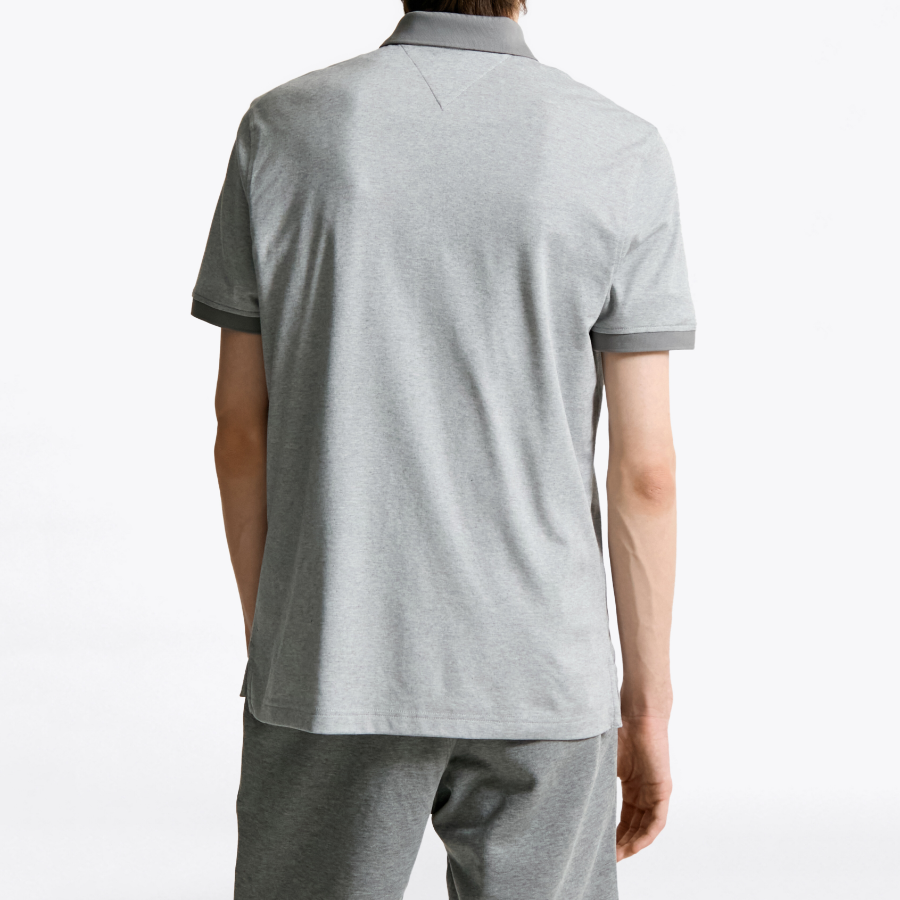 Tommy Hilfiger Official Oxford Zip Polo Shirt