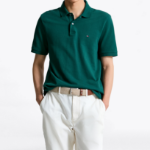 Tommy Hilfiger Official Vertical Stripe Polo Shirt