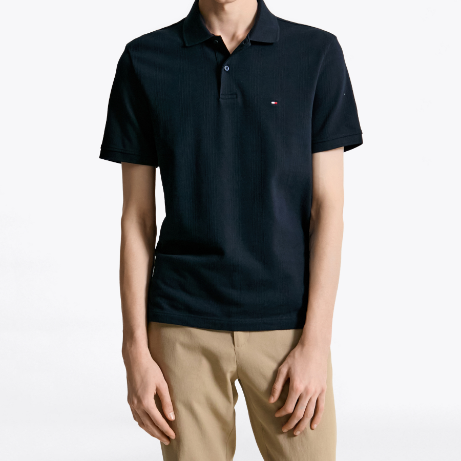 Tommy Hilfiger Official Vertical Stripe Polo Shirt