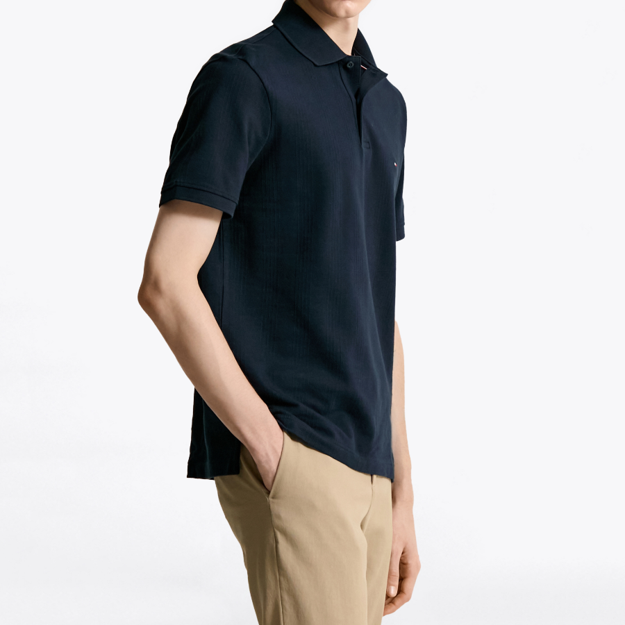 Tommy Hilfiger Official Vertical Stripe Polo Shirt