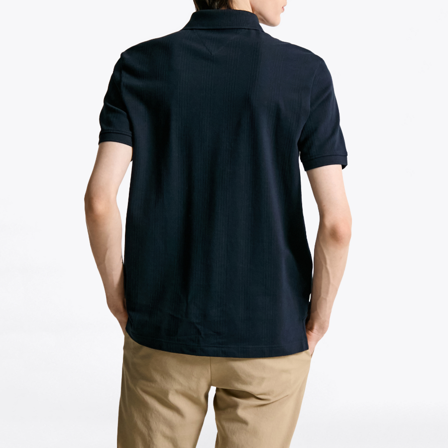 Tommy Hilfiger Official Vertical Stripe Polo Shirt