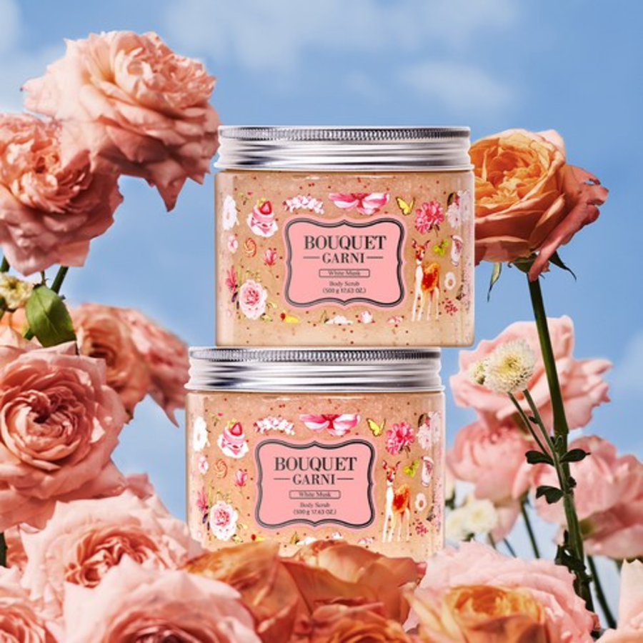 BOUQUET GARNI Sugar Body Scrub White Musk, 500g