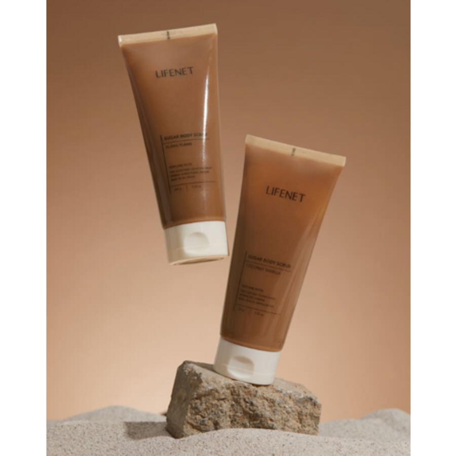 LIFENET Sugar Mild Body Scrub Ylang Ylang, 200g