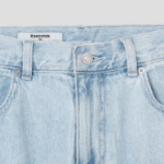8 seconds Lightweight Essential Semi Wide-Fit Denim — Sky Blue
