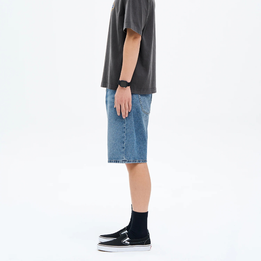 8 seconds Essential Denim Shorts — Blue
