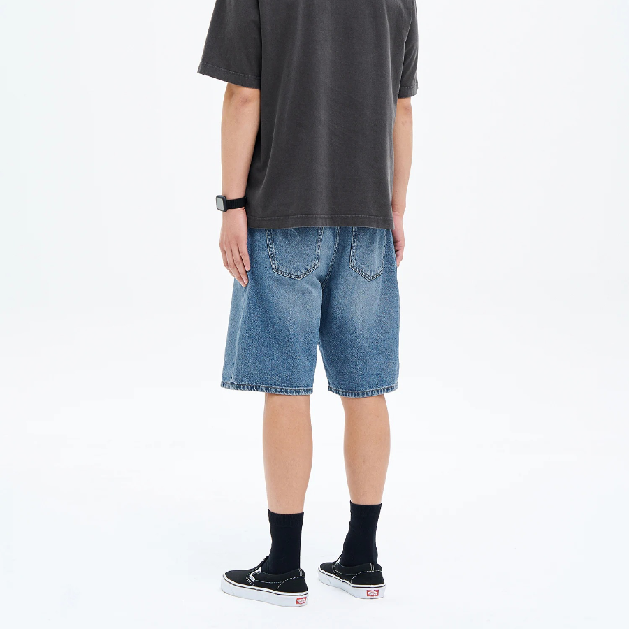 8 seconds Essential Denim Shorts — Blue