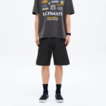 8 seconds Essential Denim Shorts — Black