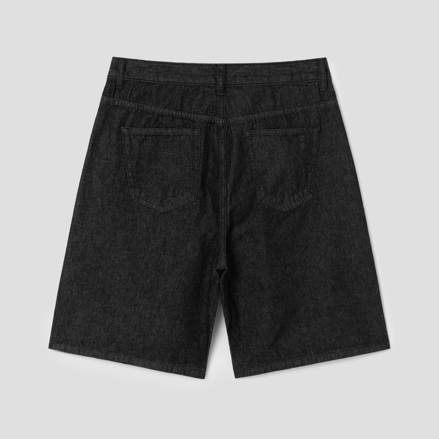 8 seconds Essential Denim Shorts — Black