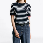 TOMMY HILFIGER [Official Headquarters] Cotton Crewneck Stitch Sweater