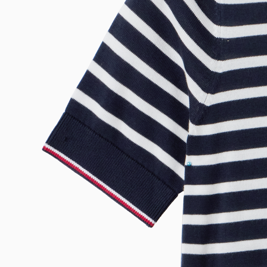 TOMMY HILFIGER [Official Headquarters] Cotton Crewneck Stitch Sweater