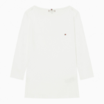 TOMMY HILFIGER [Official Headquarters] Slim Boatneck T-shirt