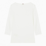 TOMMY HILFIGER [Official Headquarters] Slim Boatneck T-shirt