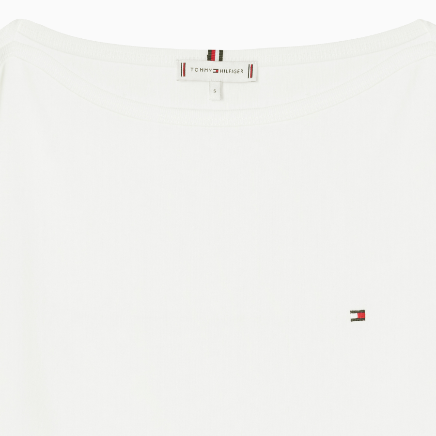 TOMMY HILFIGER [Official Headquarters] Slim Boatneck T-shirt