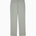 TOMMY HILFIGER [Official Headquarters] Solid Denton Poplin Pants