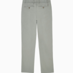 TOMMY HILFIGER [Official Headquarters] Solid Denton Poplin Pants