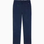 TOMMY HILFIGER [Official Headquarters] Solid Denton Poplin Pants