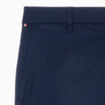 TOMMY HILFIGER [Official Headquarters] Solid Denton Poplin Pants