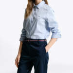 TOMMY HILFIGER [Official Headquarters] Essential Poplin Shirt