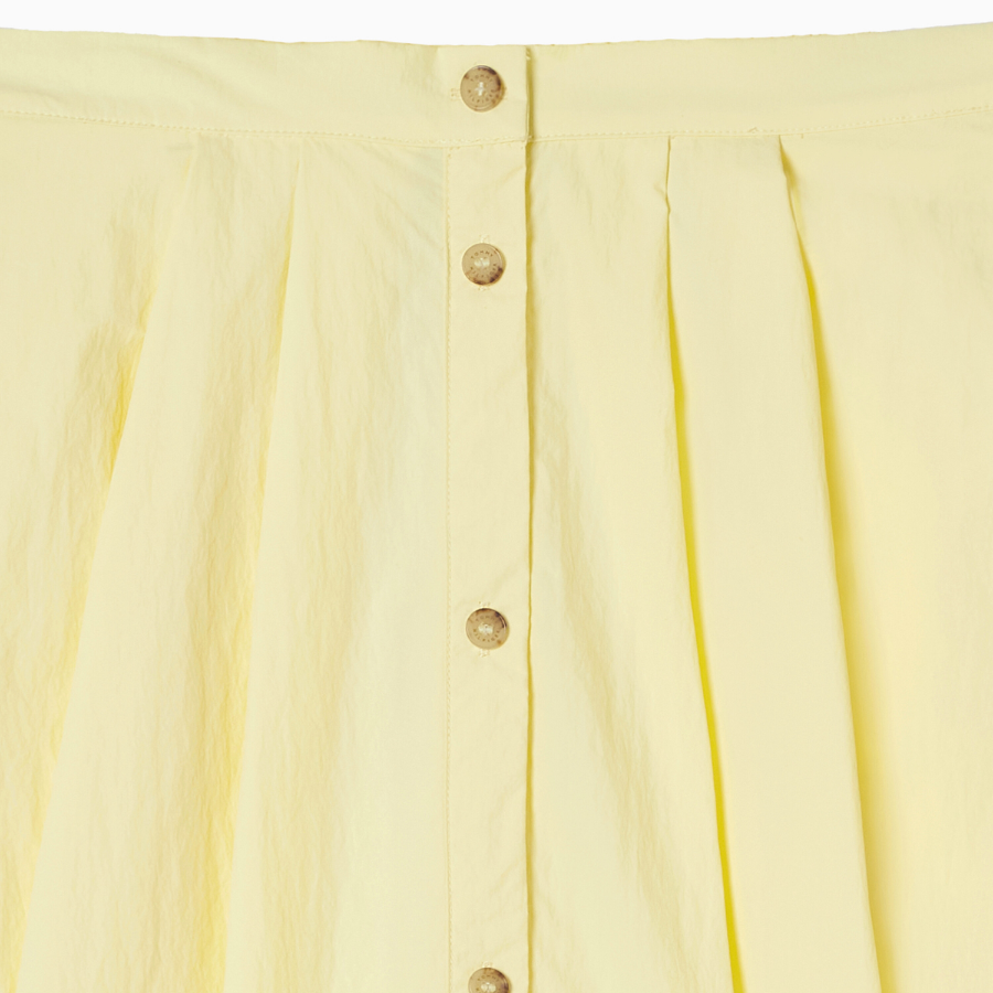 TOMMY HILFIGER [Official Headquarters] Poplin Midi Skirt