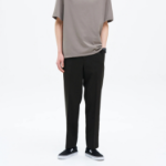 8 seconds Basic Slim-Fit Slacks — Black