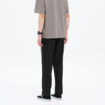 8 seconds Basic Slim-Fit Slacks — Black